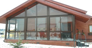 Остекление веранды Южноуральск, цена от 9821 руб.